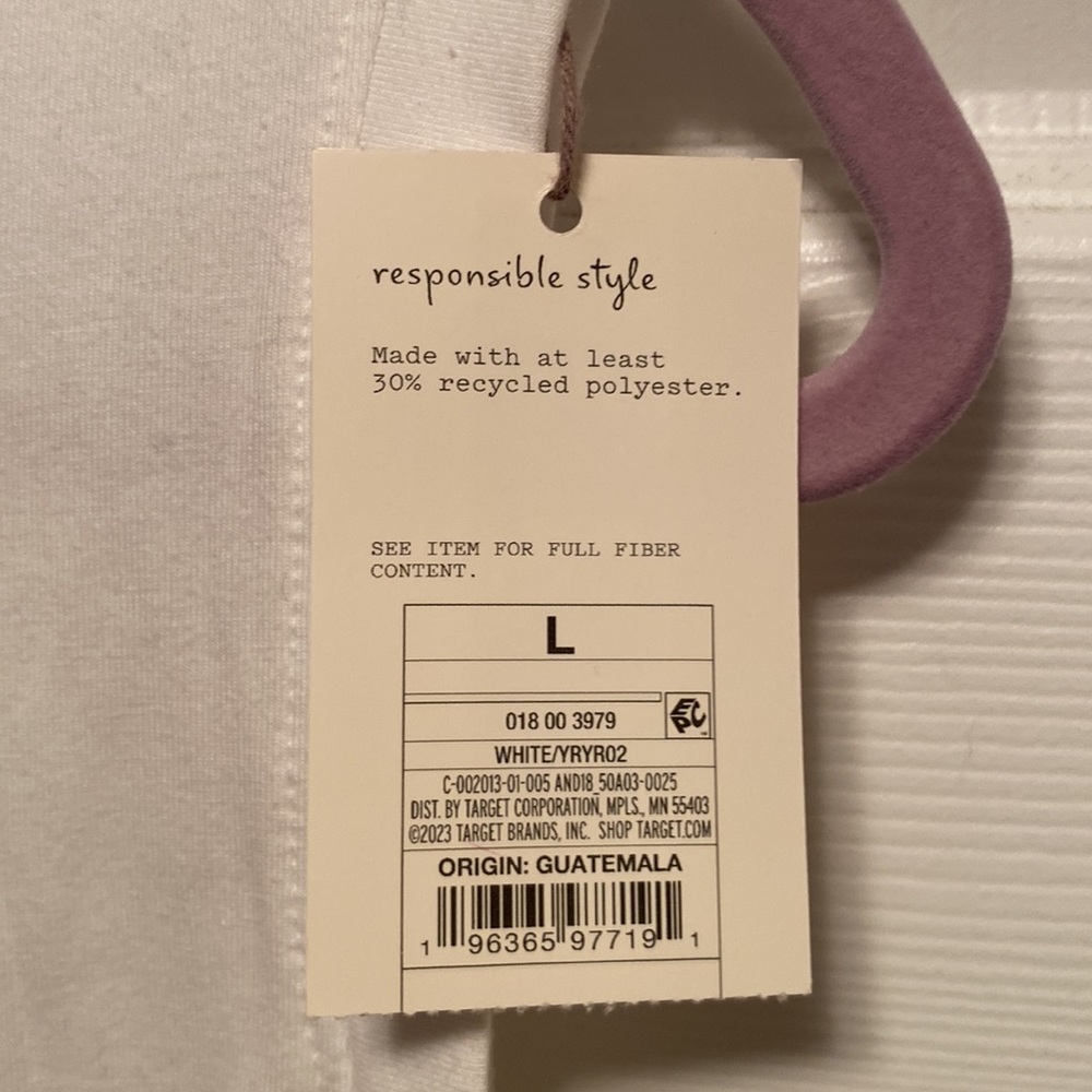 Brand New A New Day White Sleeveless Crop Top… - Picture 7 of 7